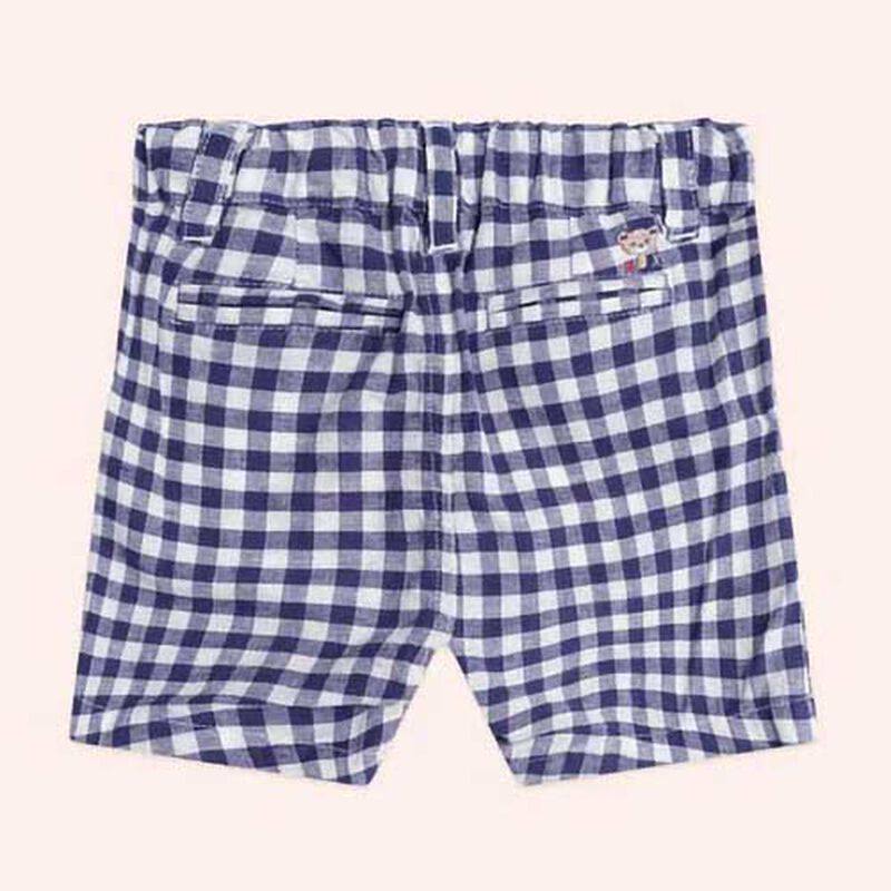 Huxbaby Check Chino Shorts 6M-2Y image number 1